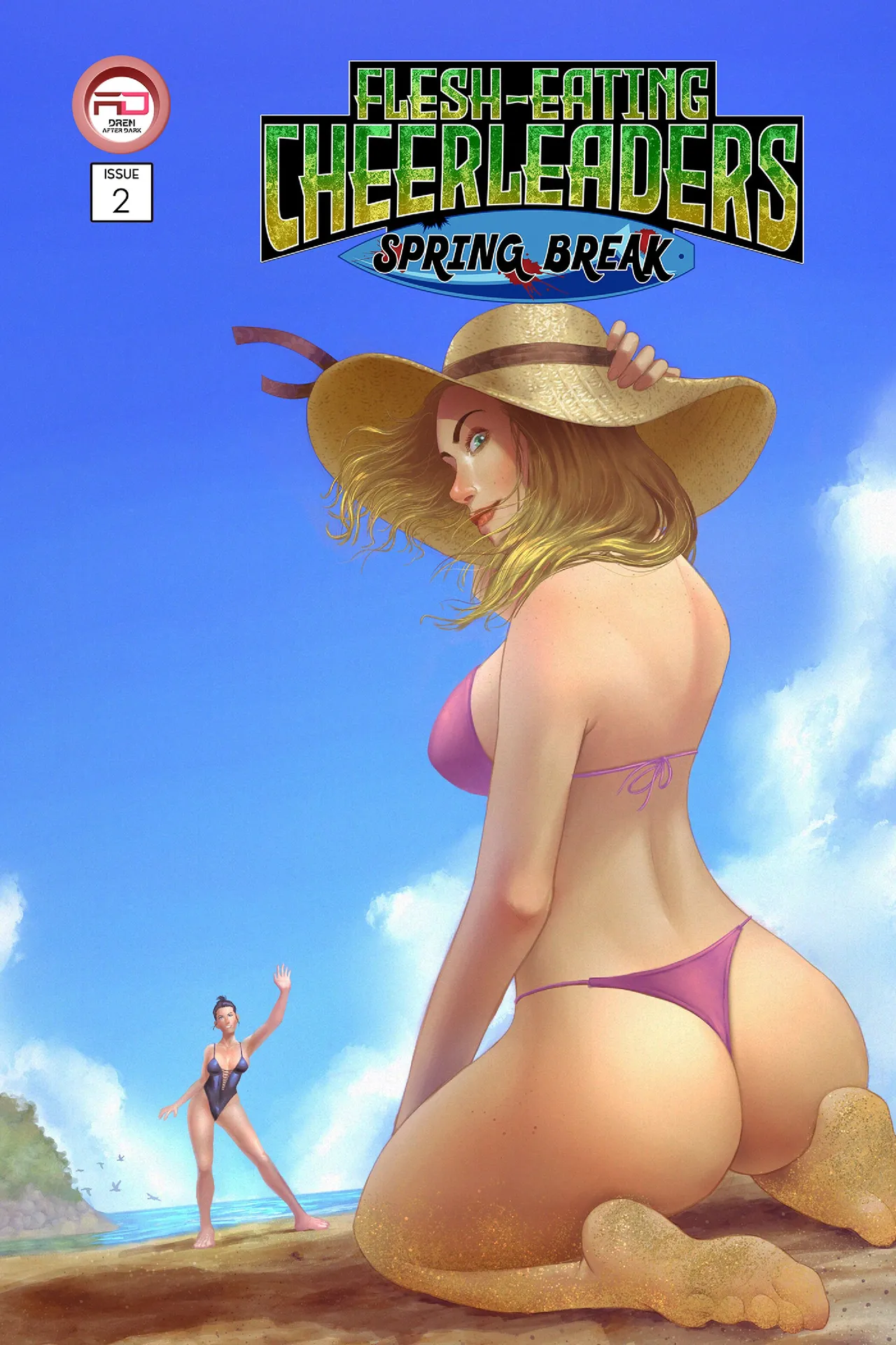 Flesh-Eating Cheerleaders: Spring Break 02 page 3 full