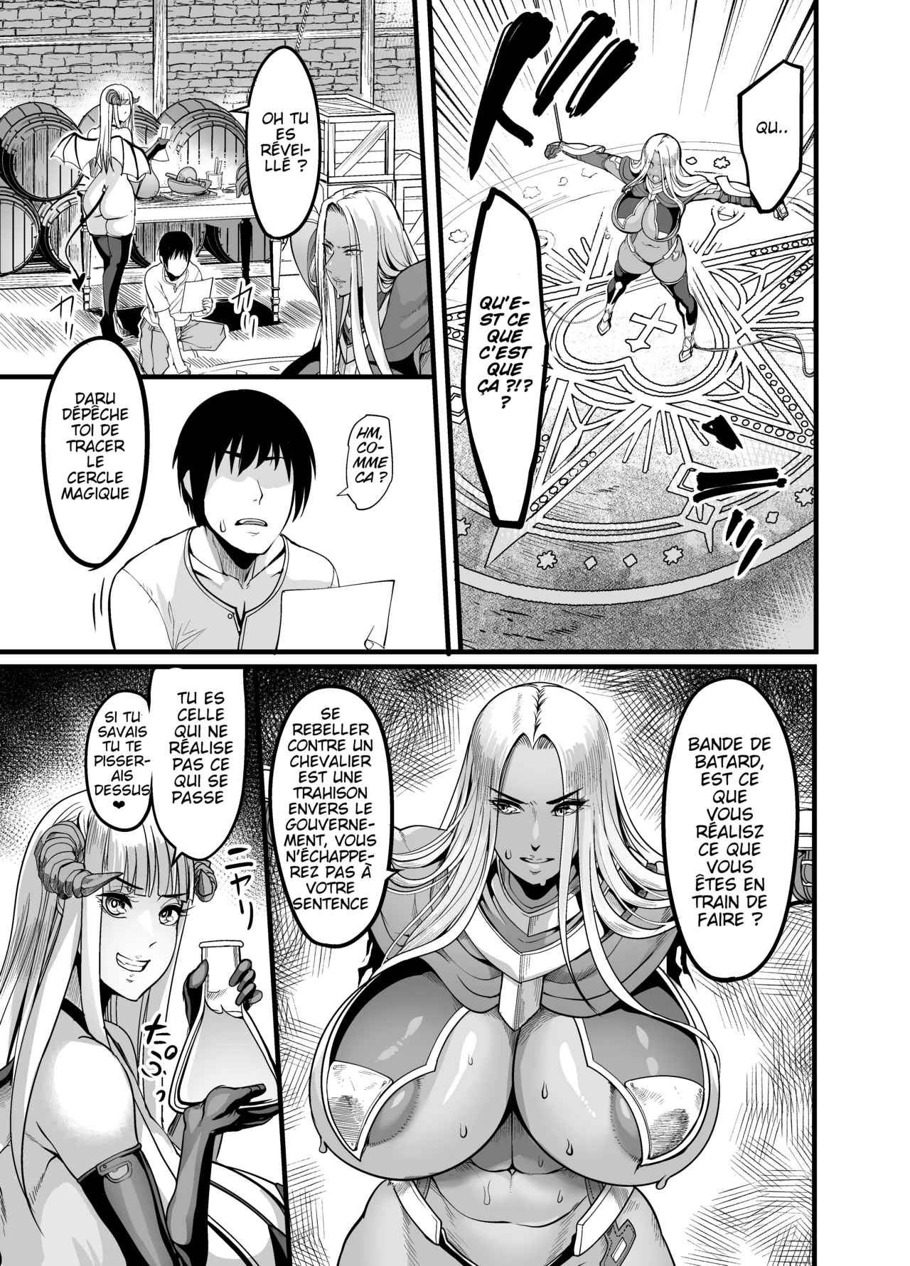 Youkoso! Succubus Machi e 5 Onna Kishi Succubus Ka Keikaku | Bienvenue à la cité des succubes e 5 page 12 full