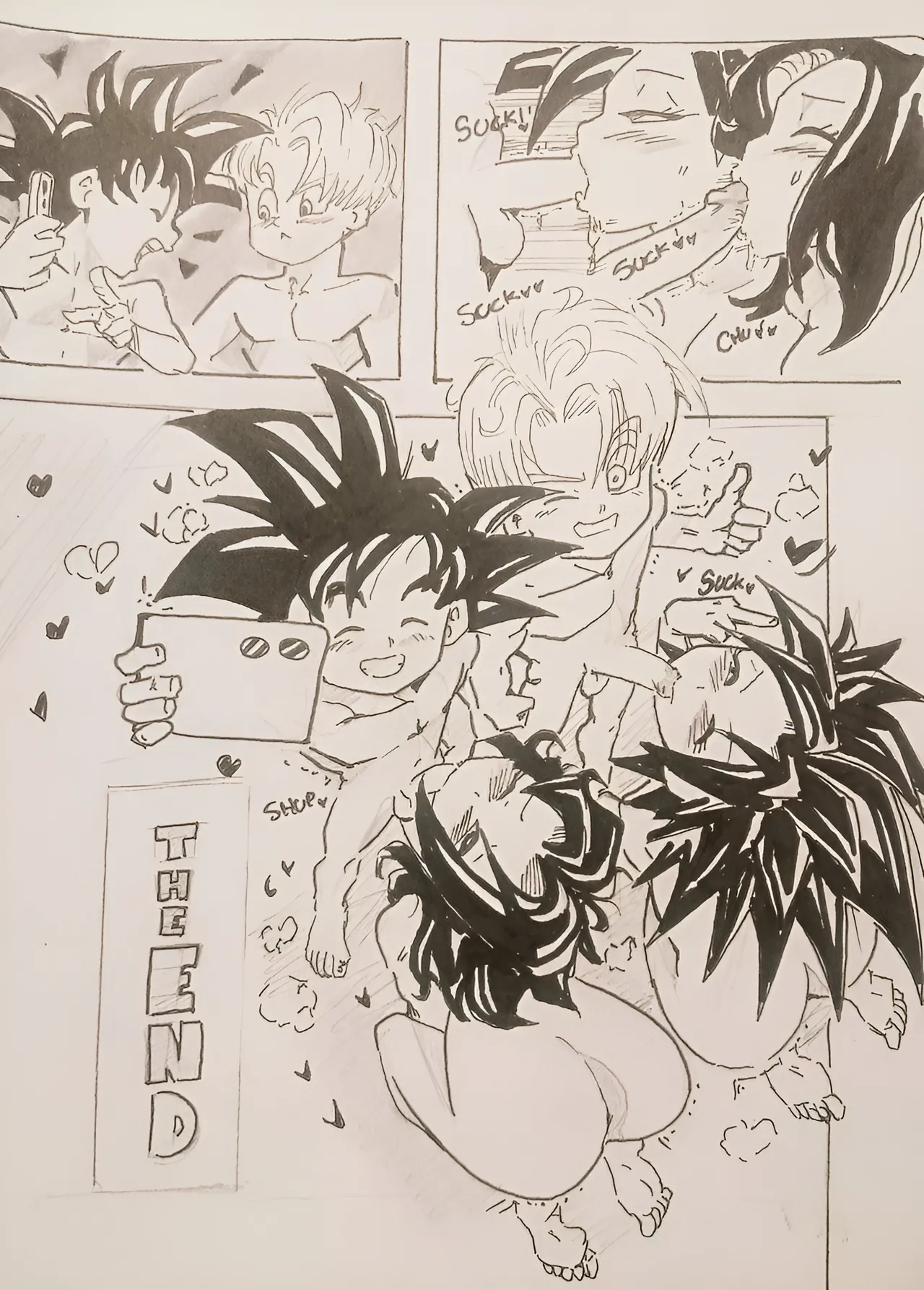 Kefla trainig with Gotenks page 10 full