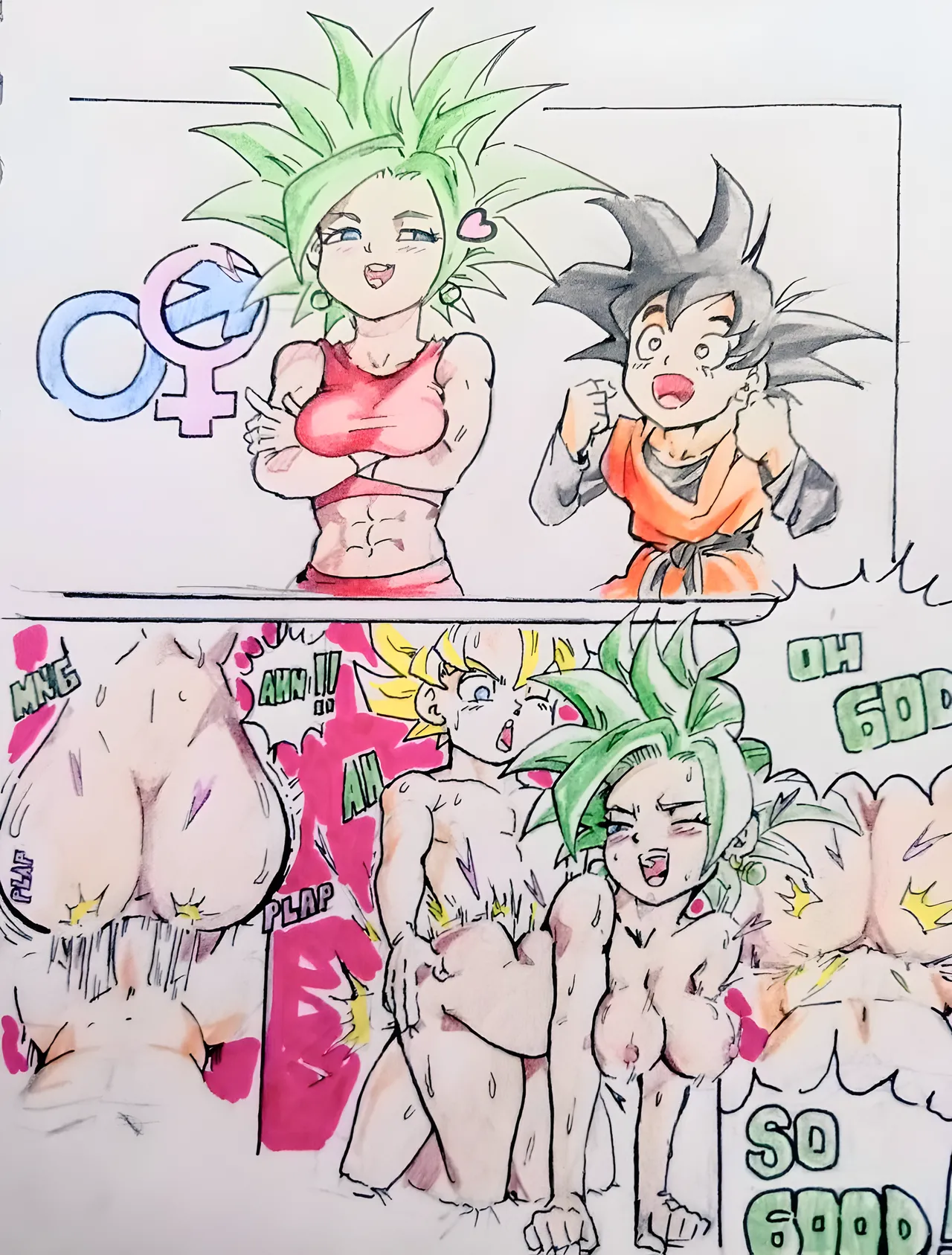 Kefla trainig with Gotenks page 2 full