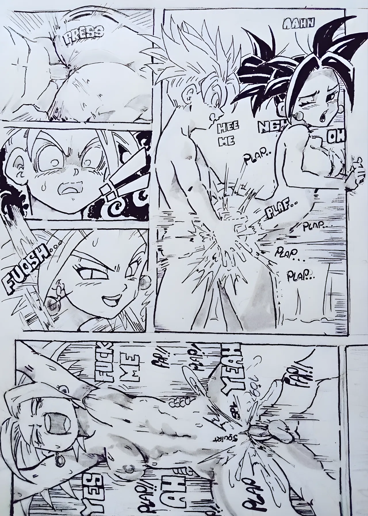 Kefla trainig with Gotenks page 4 full