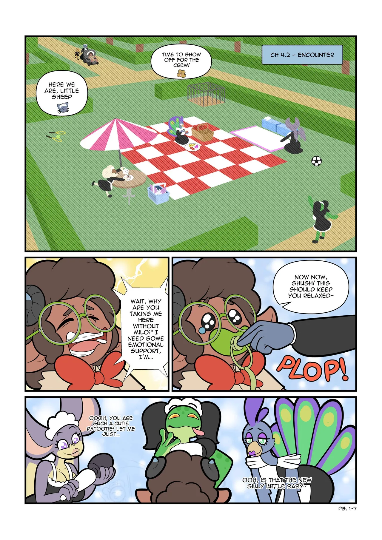 Comic: Chapter 4.2 - Encounter page 1 full