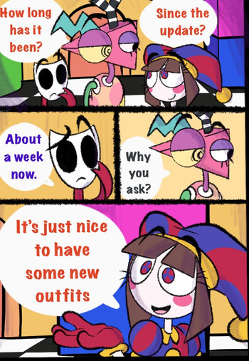[DDfreakyart] CAINES UPDATE cover
