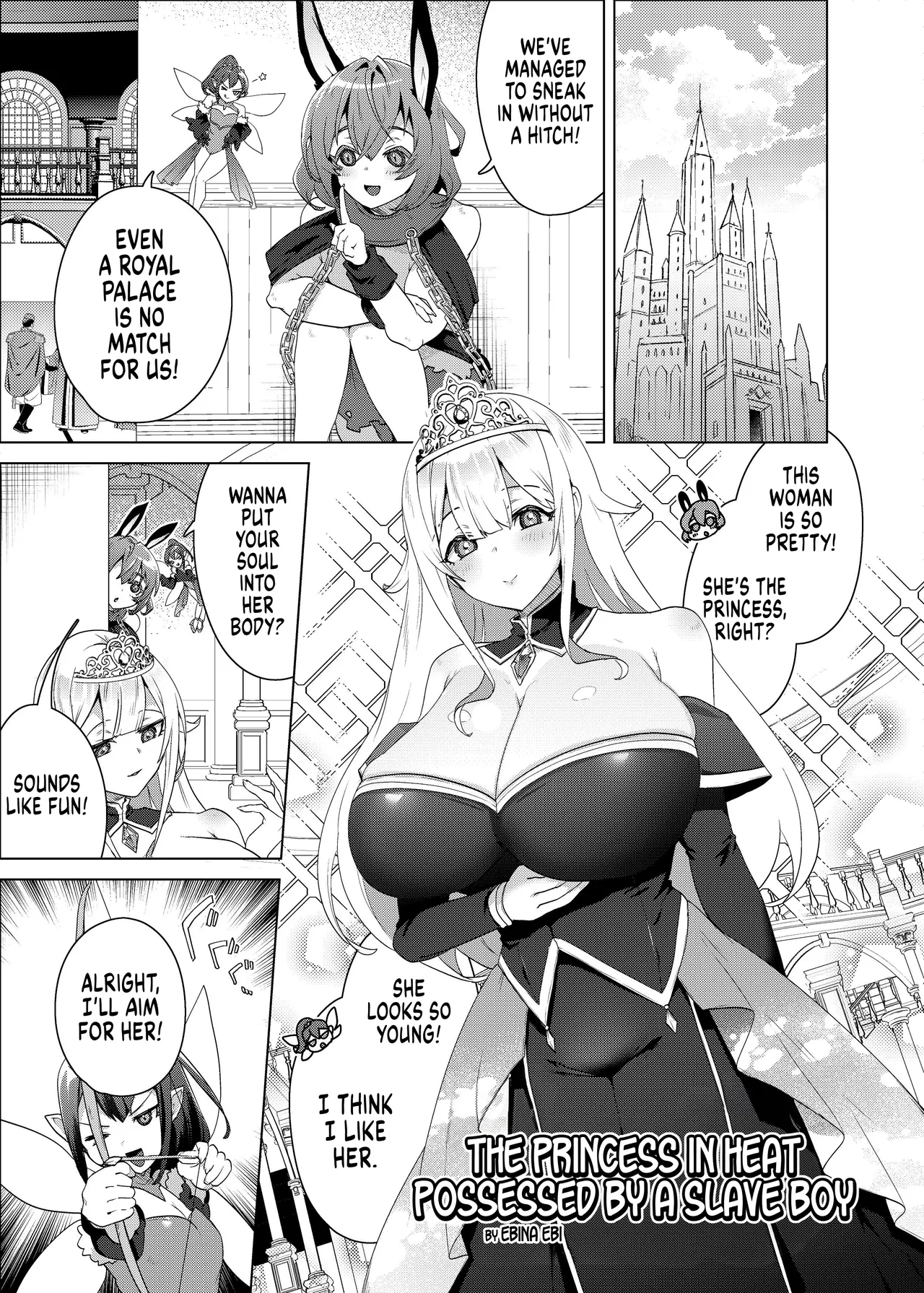 The Princess in Heat Possessed by a Slave Boy page 1 full