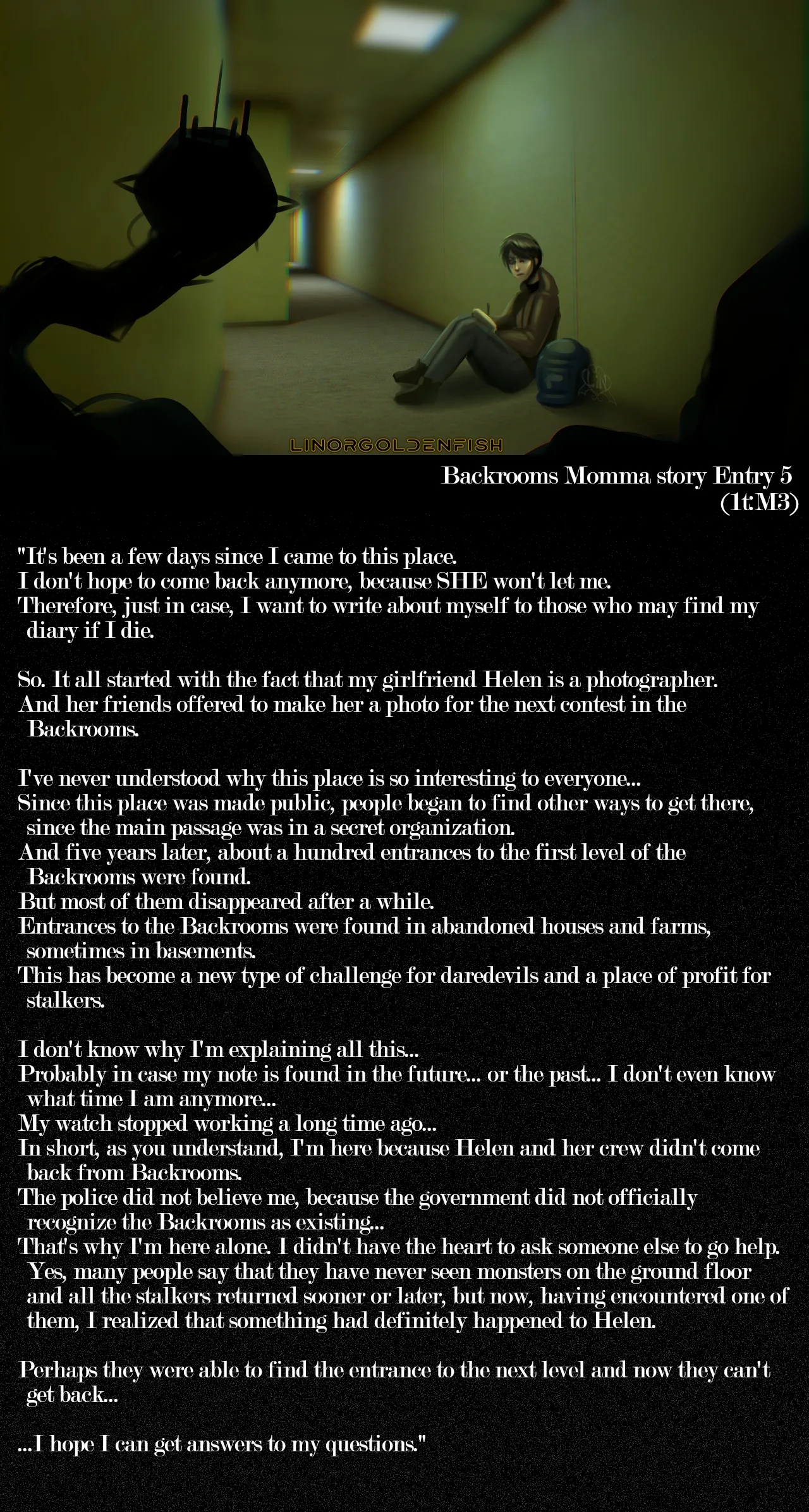 Backrooms Momma story page 7 full