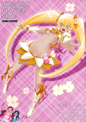 (C78) [Digital Accel Works (INAZUMA)] INAZUMA FLOWER SHOP (HeartCatch Precure!) (Colorized) cover