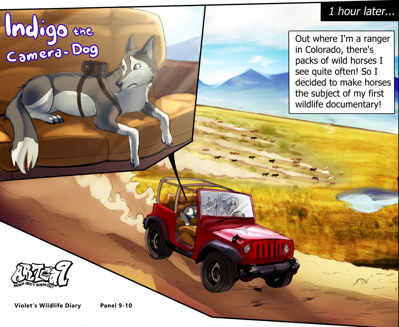 Violets Wildlife Diary CH 1-7 page 3 full