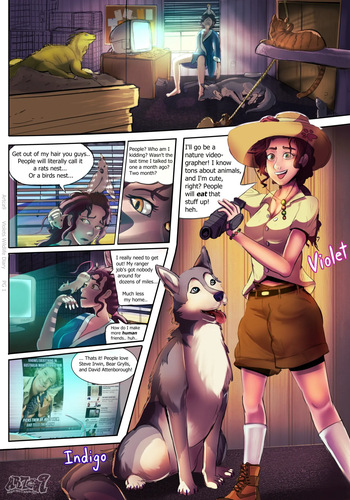 [Artca9] Violets Wildlife Diary CH 1-7 cover