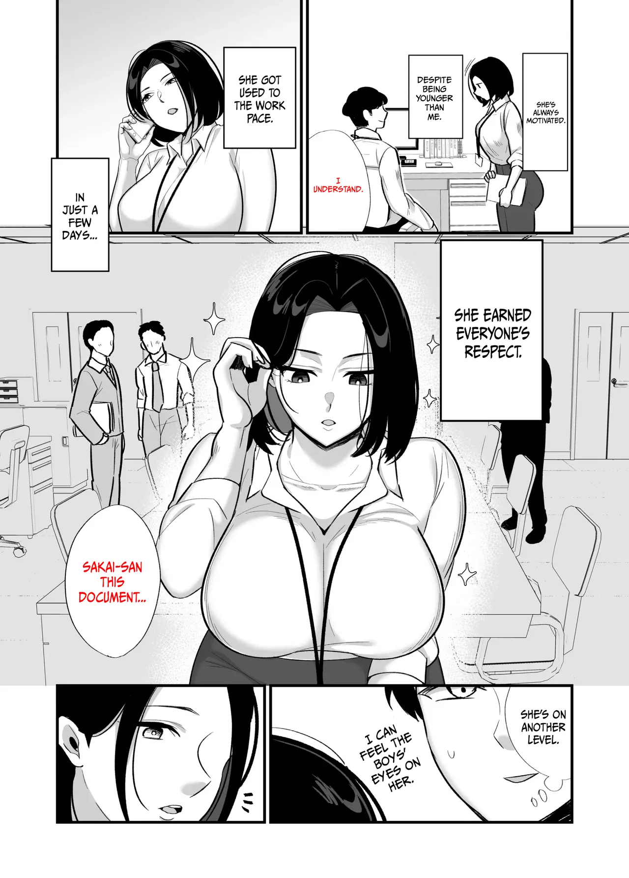 Dirty and Passionate Sex with a Single Mother 1 page 7 full