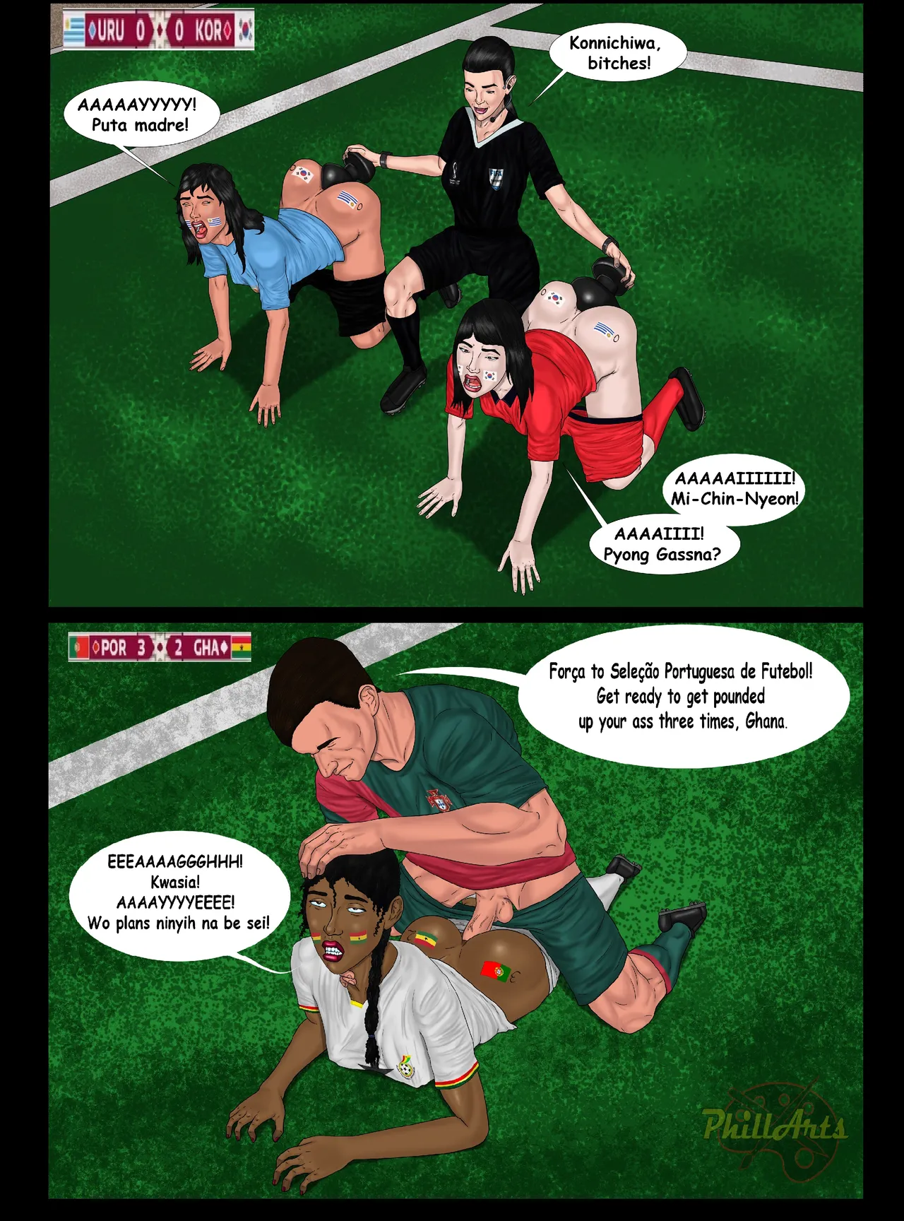 FIFA World Cup Qatar 2022 - Soccer Hentai page 10 full