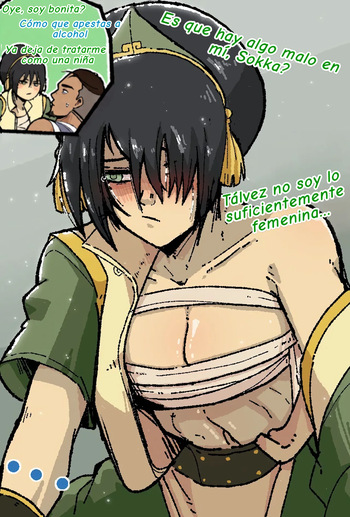 Toph x Sokka cover