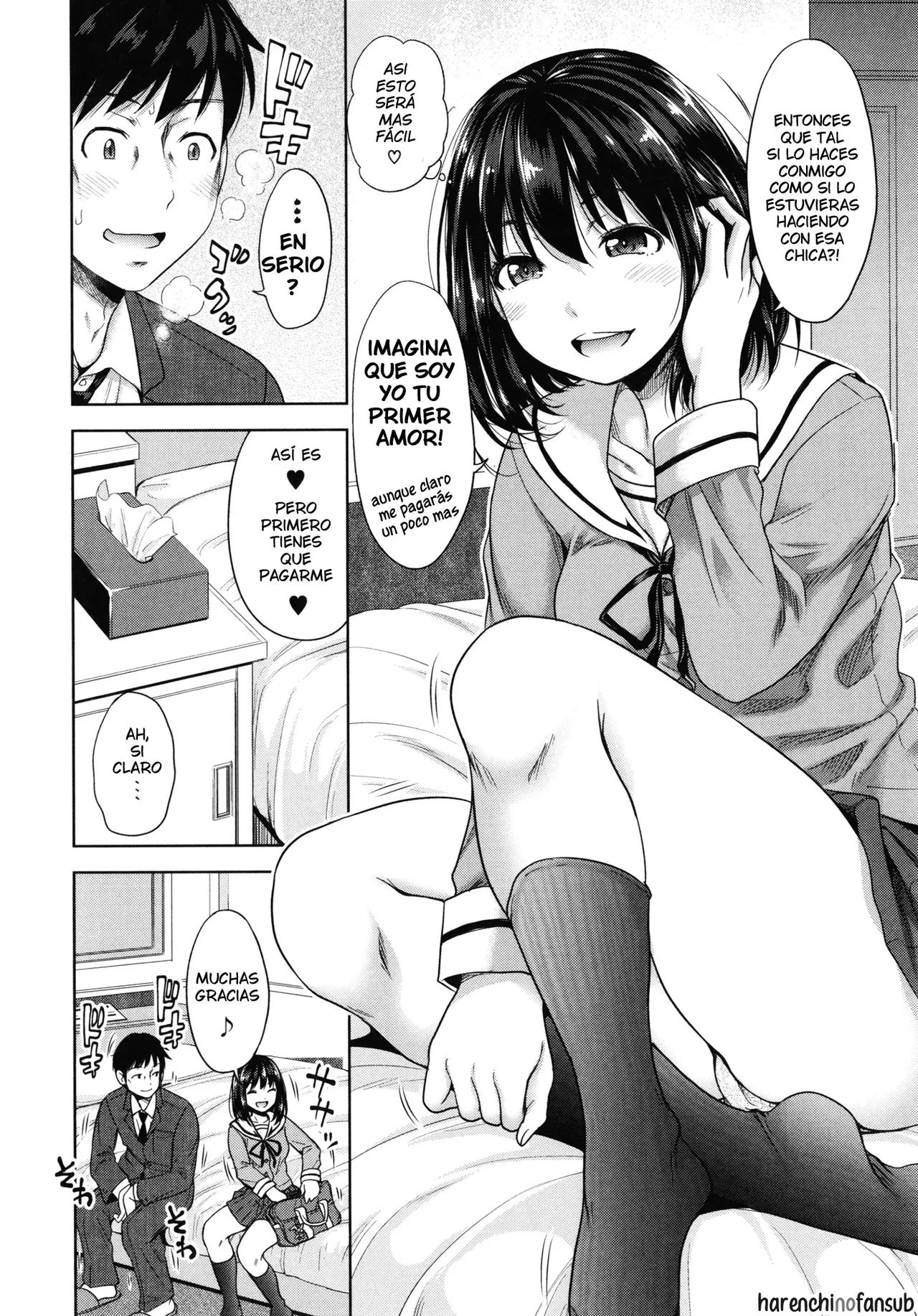 Hatsukoi no Hito -Moshi Aishou Batsugun na Papakatsu Musume ga Gijou ni Natte 24-jikan Hame Houdai ni Nattara- page 12 full