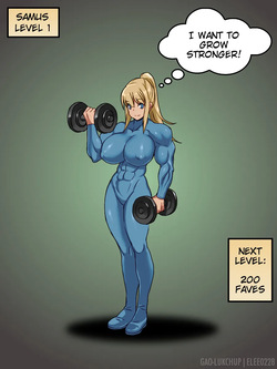 Samus Muscle Growth