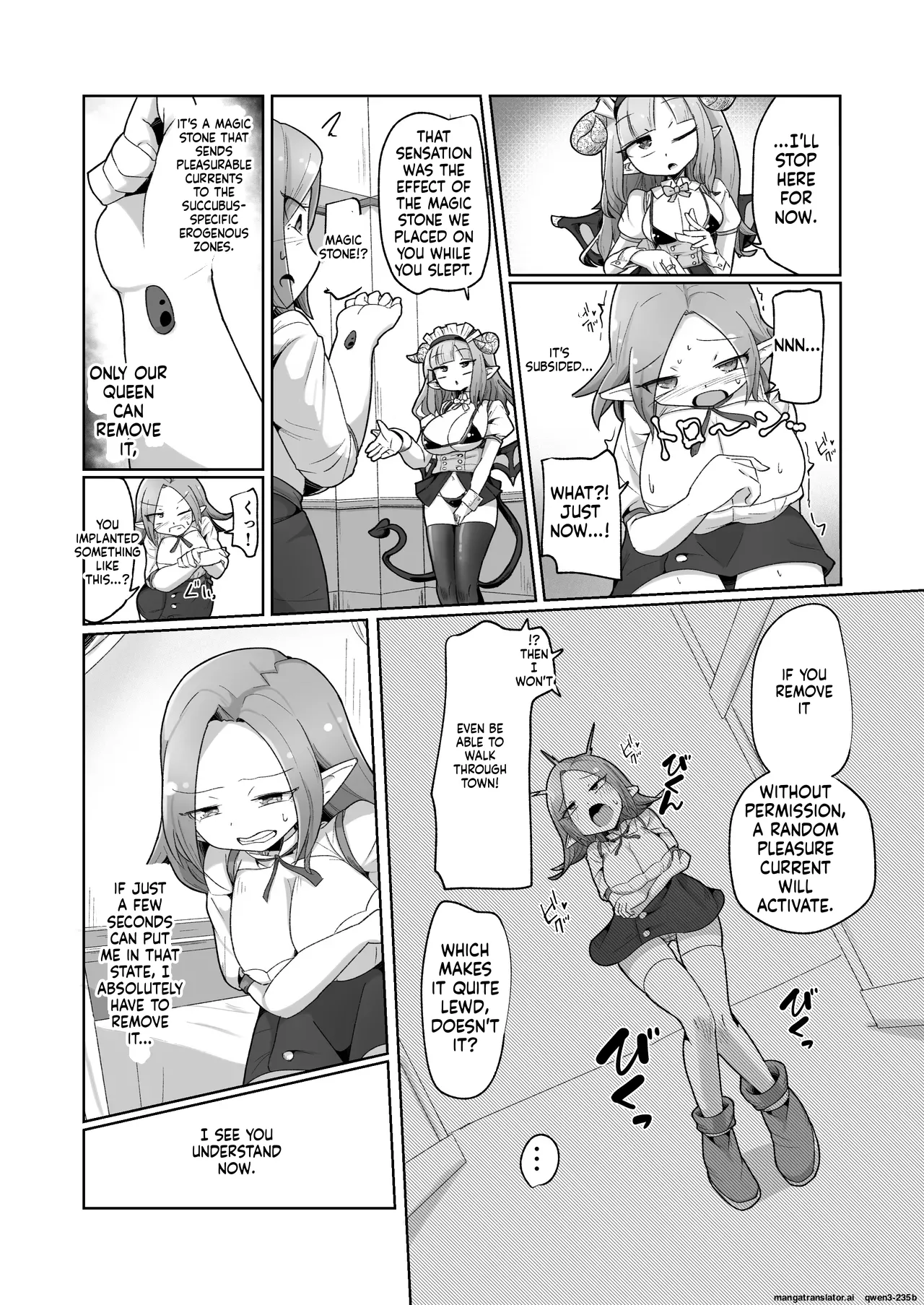 Haiboku Show Colosseum 1 Kaisenme Tsuyo Tsuyo Majutsushi-chan VS Shintai Kaihatsu ga Tokuina Shou Akuma Succubus-chan page 7 full