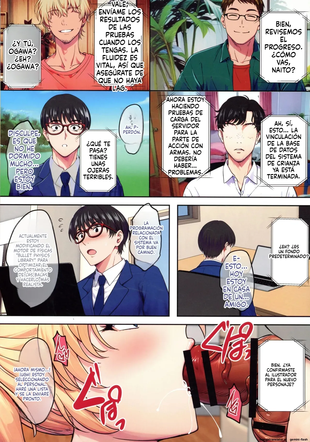 InCha Otouto ga Otaryman Seikatsu Shinagara Bonyuu Tappuri Kinpatsu Bakunyuu Oyako o Harem H & Kobetsu Date de Harama seru Hanashi  MTL page 5 full