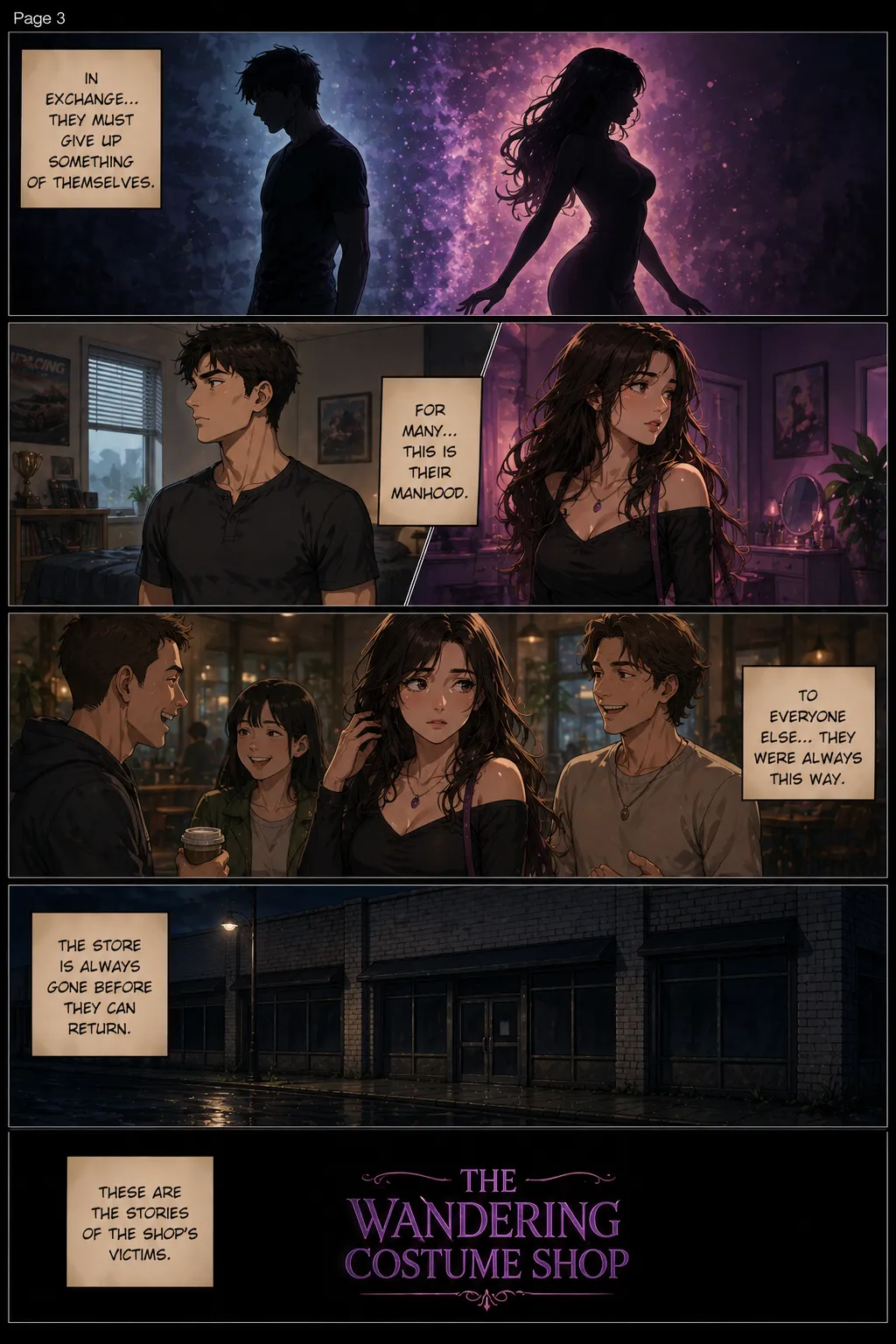 The Wandering Costume Shop - Frank page 3 full