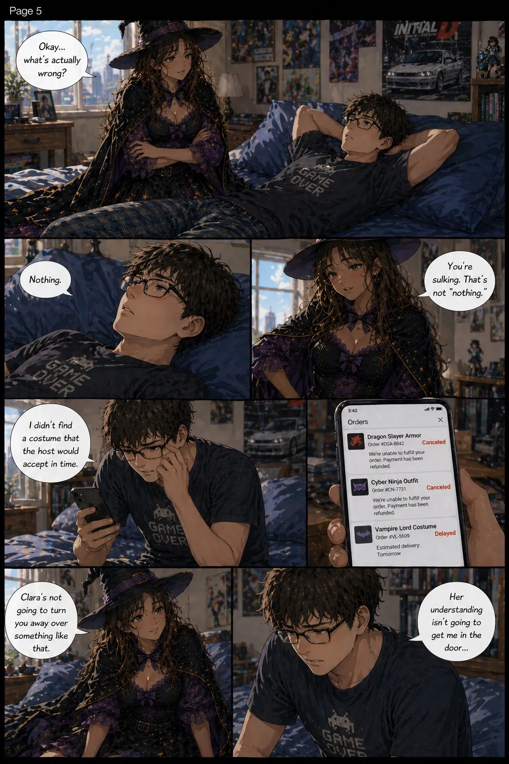 The Wandering Costume Shop - Frank page 5 full