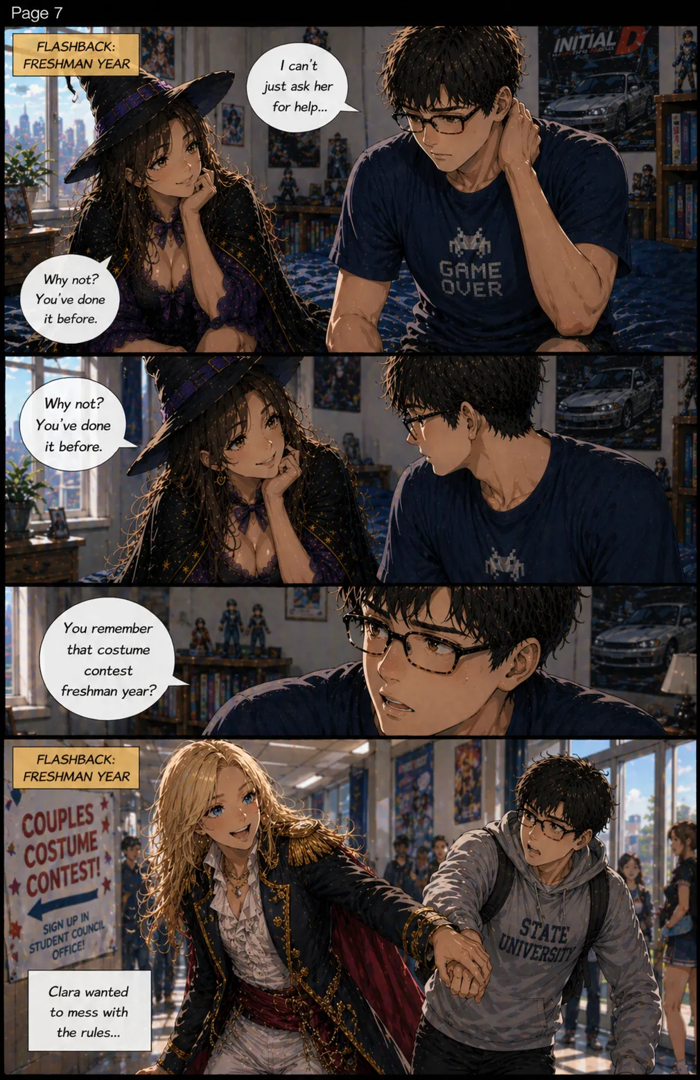 The Wandering Costume Shop - Frank page 7 full