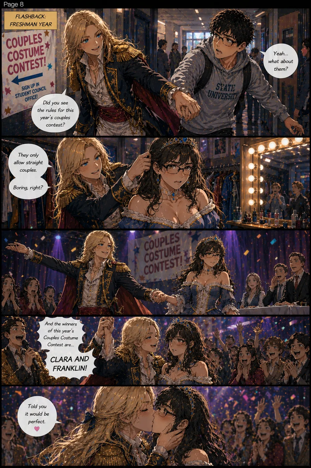 The Wandering Costume Shop - Frank page 8 full