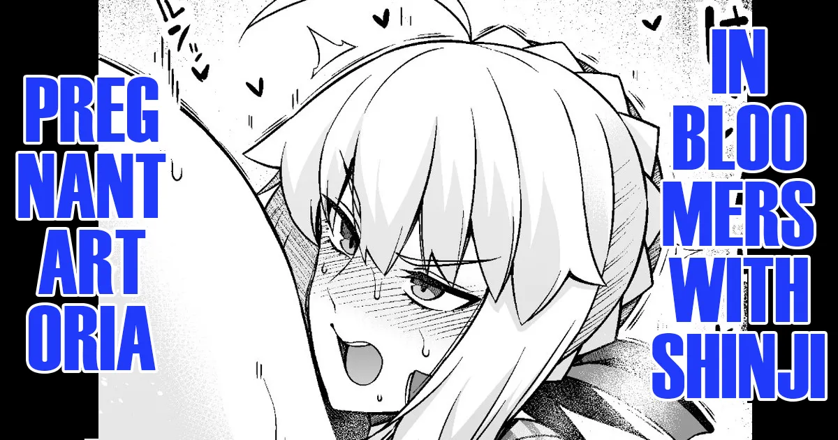 Saber, Taiiku Souko de... +  Artoria, Botebara Bloomer de Shinji to… | Saber, Getting Called Over by Shinji + Pregnant Artoria, in Bloomers with Shinji... page 12 full