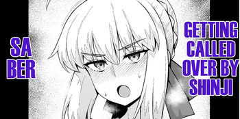 [Ankoman] Saber, Taiiku Souko de... +  Artoria, Botebara Bloomer de Shinji to… | Saber, Getting Called Over by Shinji + Pregnant Artoria, in Bloomers with Shinji... (Fate/Stay Night) [DeppoTL] [English] cover