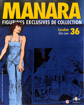 [Milo Manara] Figurines #36 : Carolina - Chris Leon [French] cover