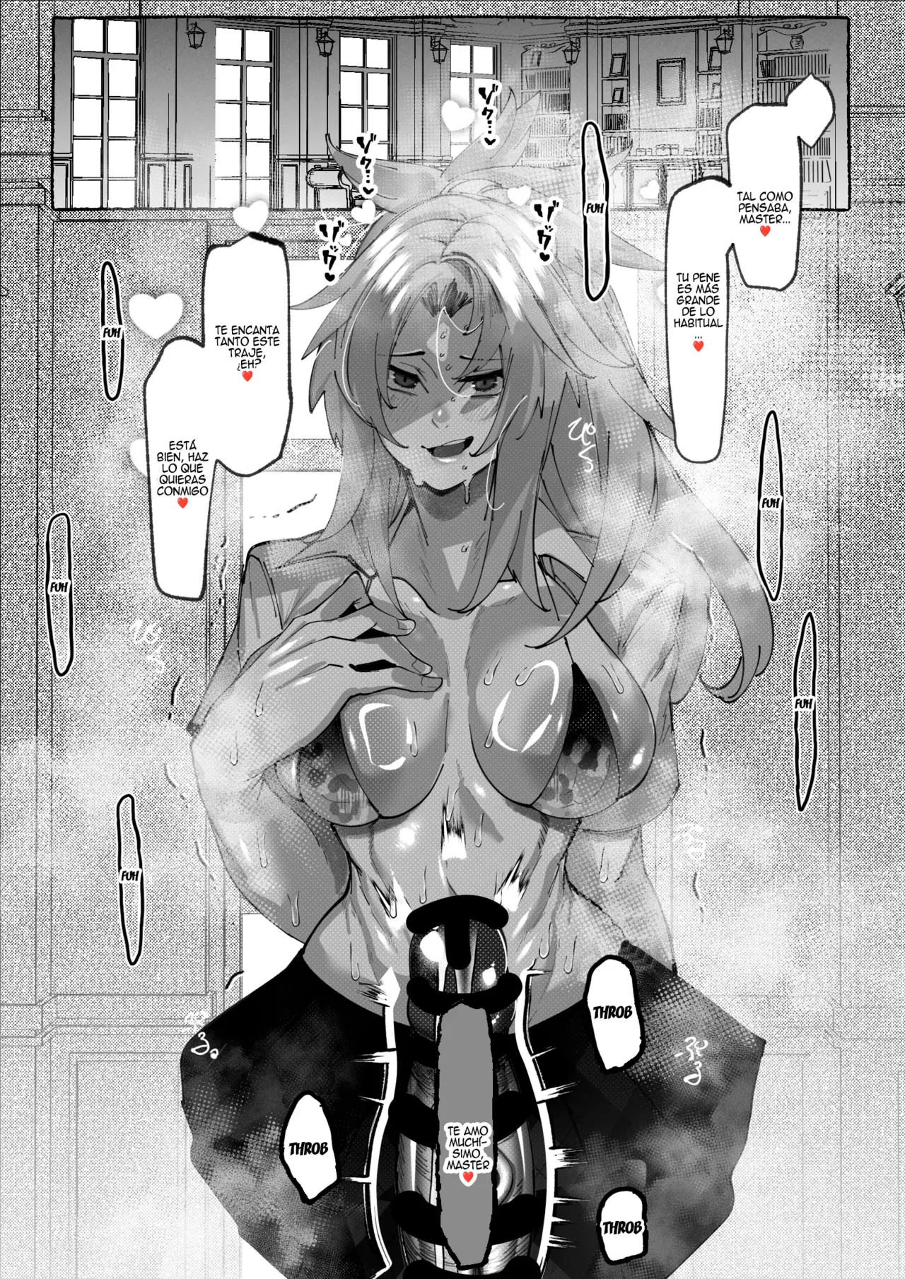 Caenis to Mordred no Master Ian Pakopako Kyuusokubi page 9 full