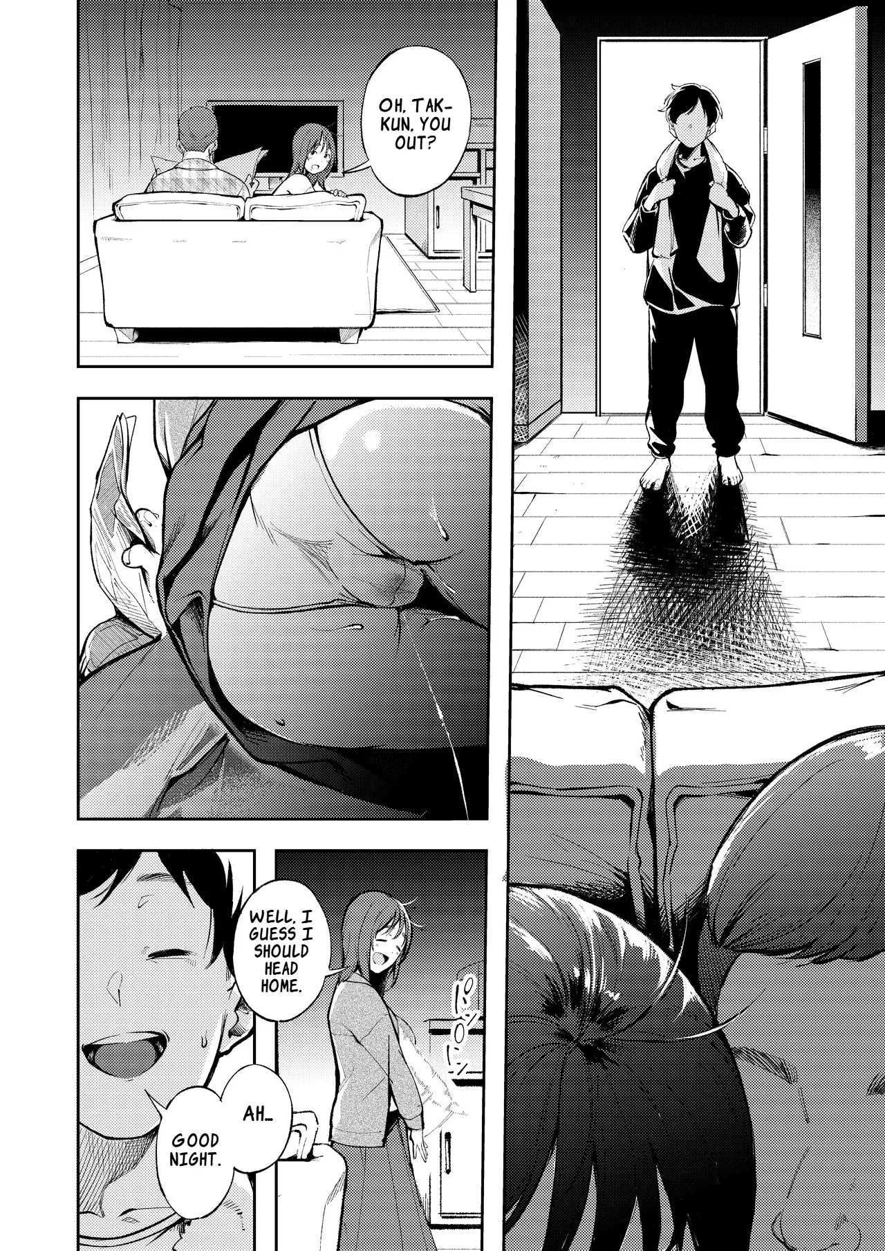 Hisashiburi ni Kisei Shitara Osananajimi ga Chichi ni Dakareteta | When I Returned Home After a Long Time, Mu Childhood Friend Was Being Taken by My Father page 12 full