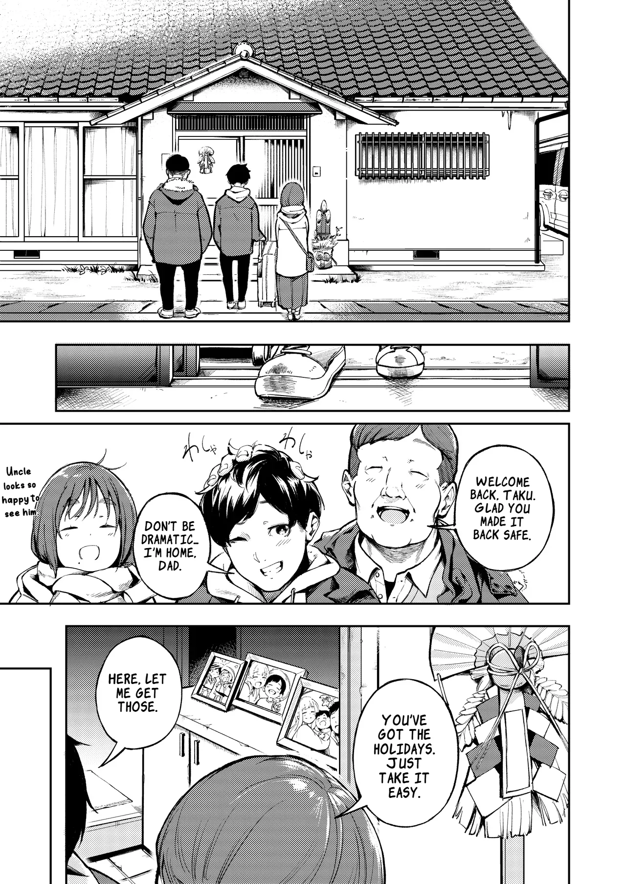 Hisashiburi ni Kisei Shitara Osananajimi ga Chichi ni Dakareteta | When I Returned Home After a Long Time, Mu Childhood Friend Was Being Taken by My Father page 7 full