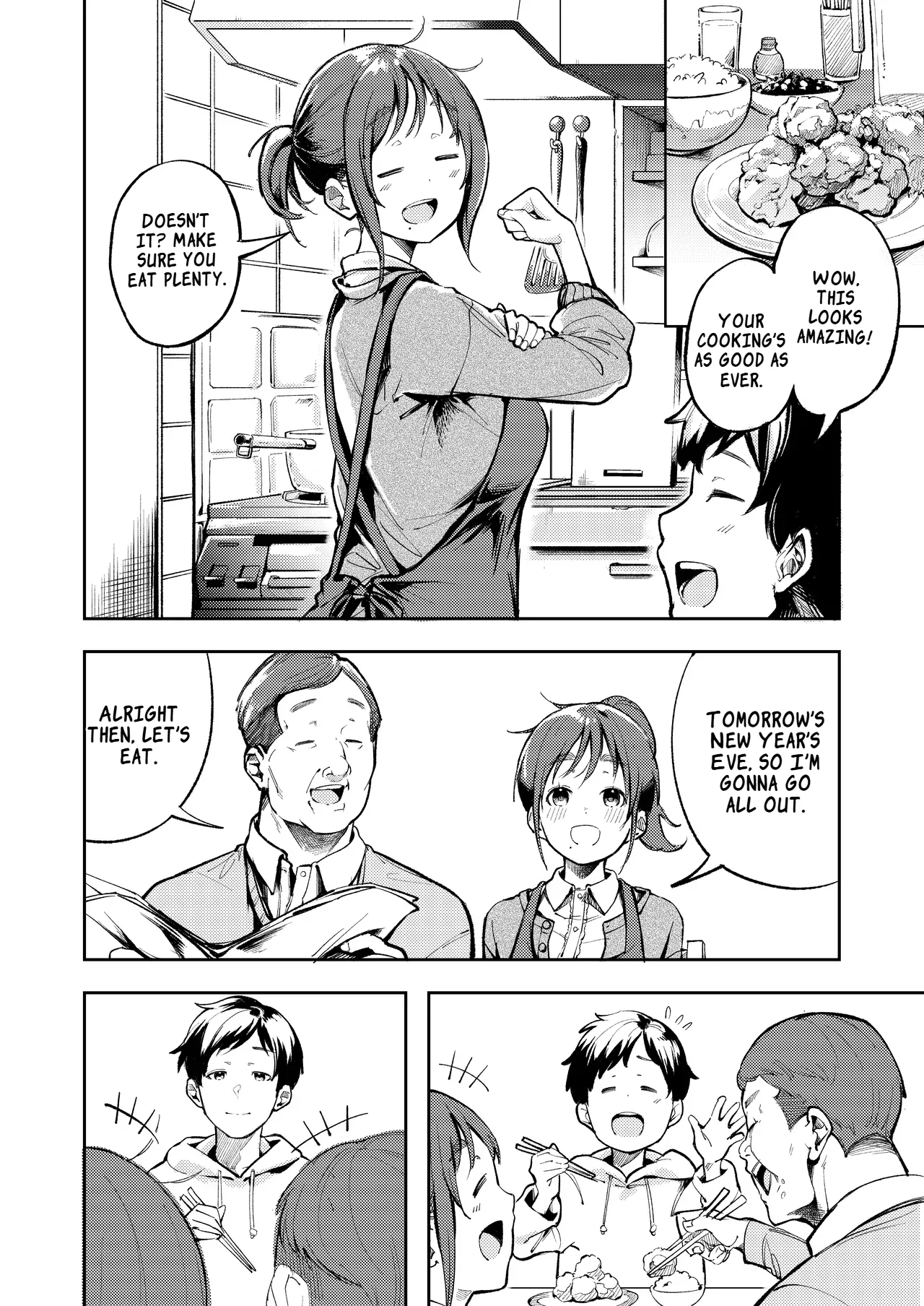 Hisashiburi ni Kisei Shitara Osananajimi ga Chichi ni Dakareteta | When I Returned Home After a Long Time, Mu Childhood Friend Was Being Taken by My Father page 8 full