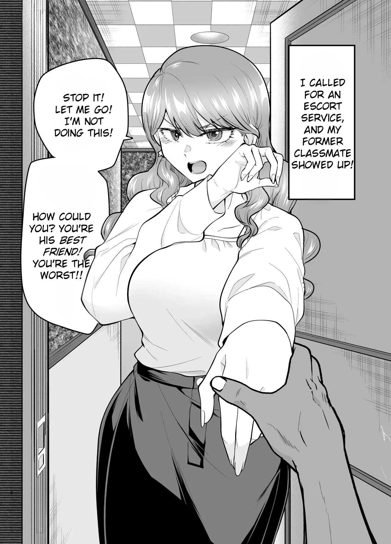 I Called an Escort Service, and My Old Classmate Showed Up 2 page 6 full