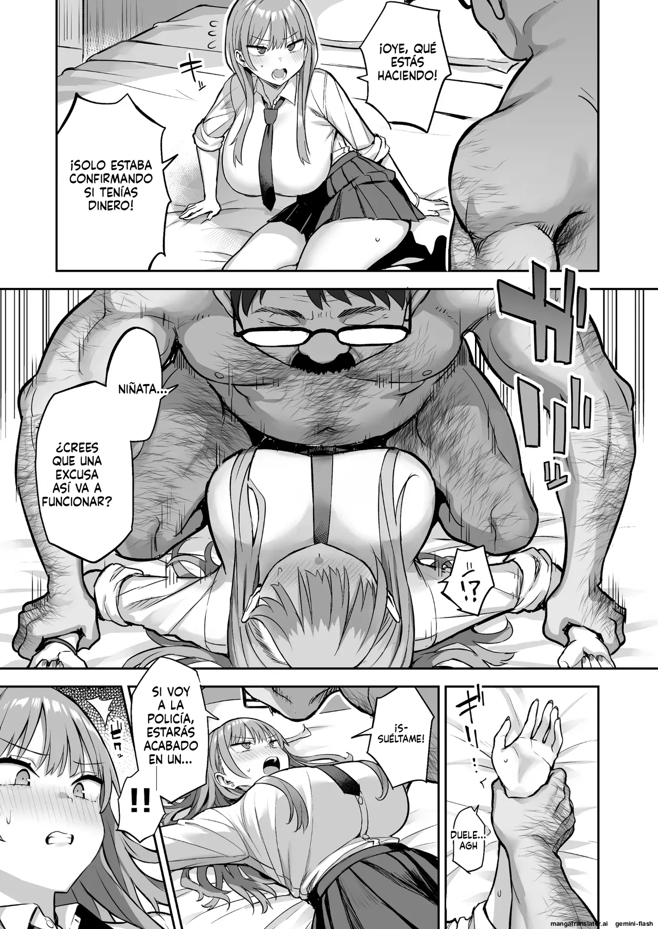 Namaiki Papa Katsu Shoujo ni Seisai SEX page 7 full