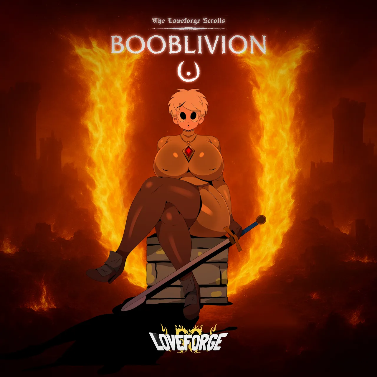BOOBLIVION: Perci Character Creation page 1 full