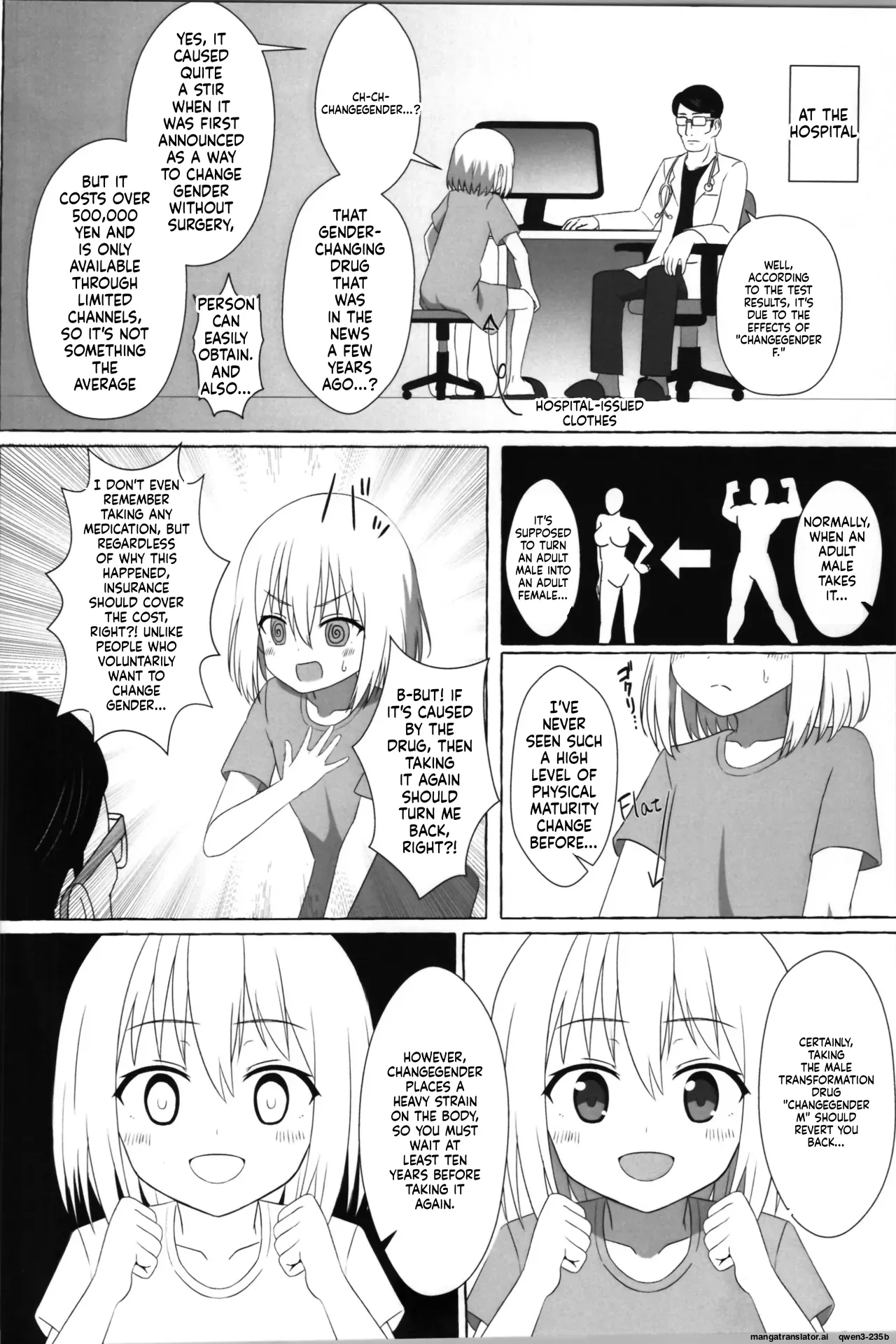 S Otoko ga Loli ni TS Shite Do-M ni Naru Hanashi page 3 full