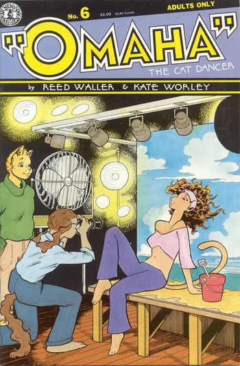 Omaha #6 [Reed Waller & Kate Worley] cover