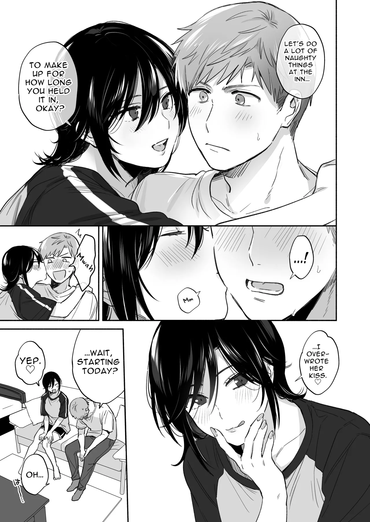 If I Have a Chance, I Want to Warp My Boyfriend's Fetishes! ~Lovey-dovey Trip to the Hotsprings~ page 11 full