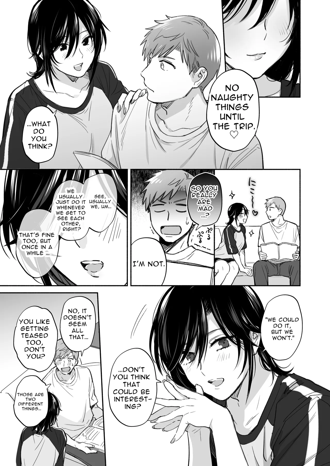 If I Have a Chance, I Want to Warp My Boyfriend's Fetishes! ~Lovey-dovey Trip to the Hotsprings~ page 9 full