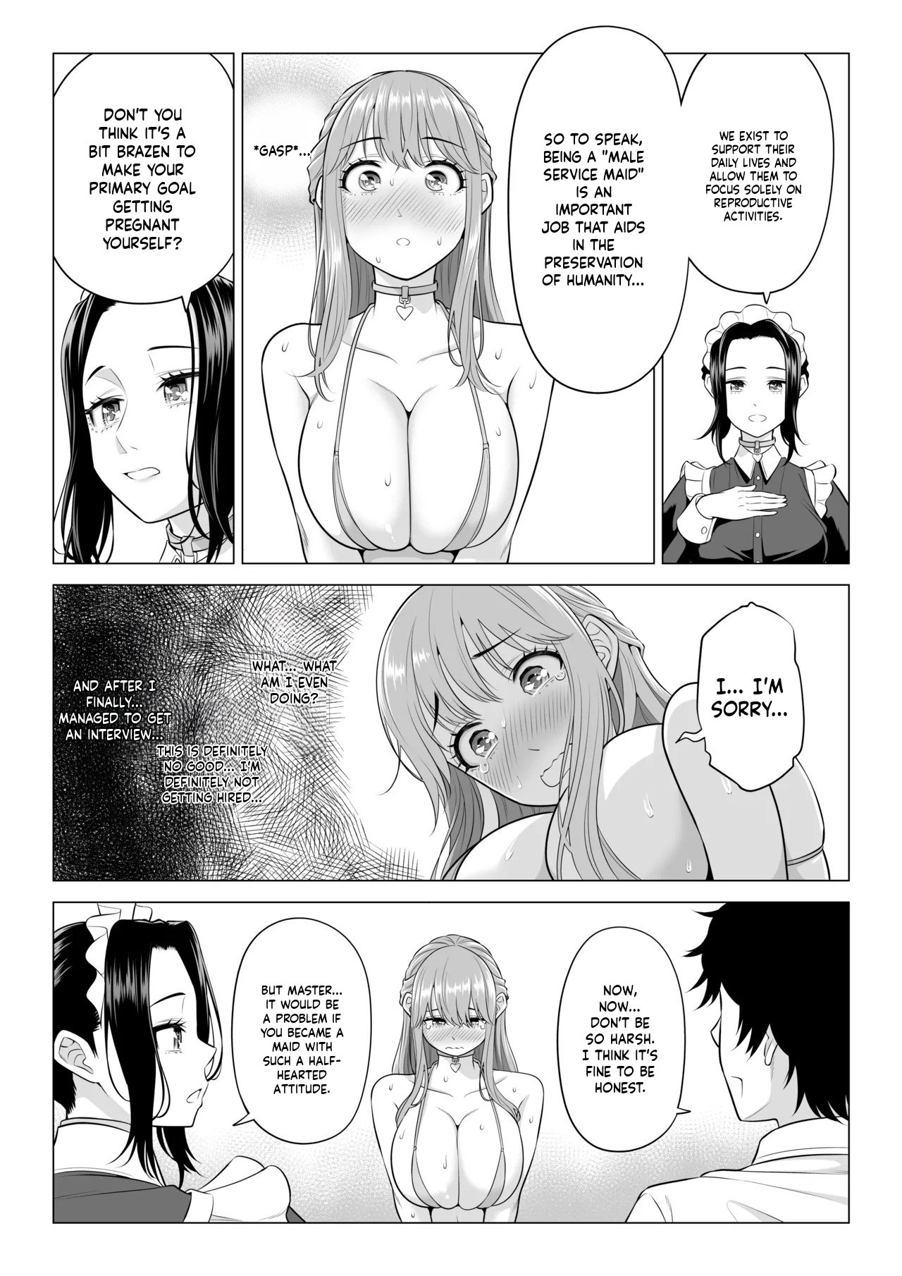 Dansei ga Kyokutan ni Sukunai Kono Sekai de wa, Seishi wa Kichou na Shigen desu. Sono 3 page 11 full