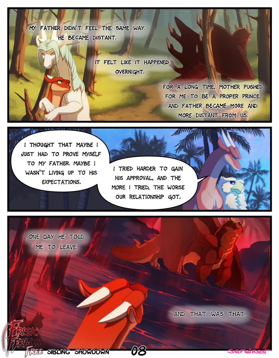 Frisky Ferals - Sibling Showdown page 8 full