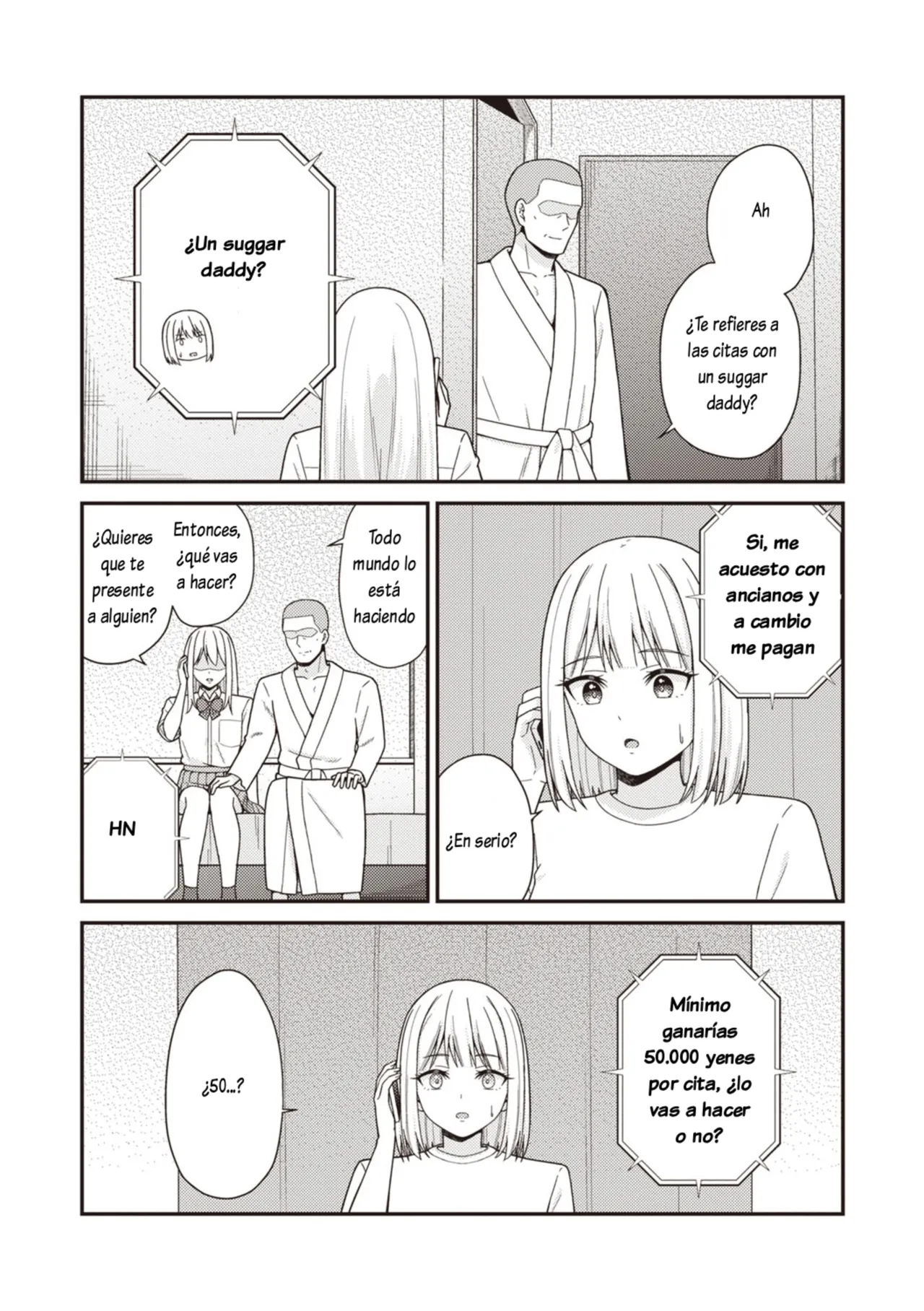 Natsuyasumi ni kareshi to asobu okane ga hoshikute papa katsu o yatte mita | Quería salir con mi novio durante las vacaciones de verano, así que me conseguí un suggar page 11 full