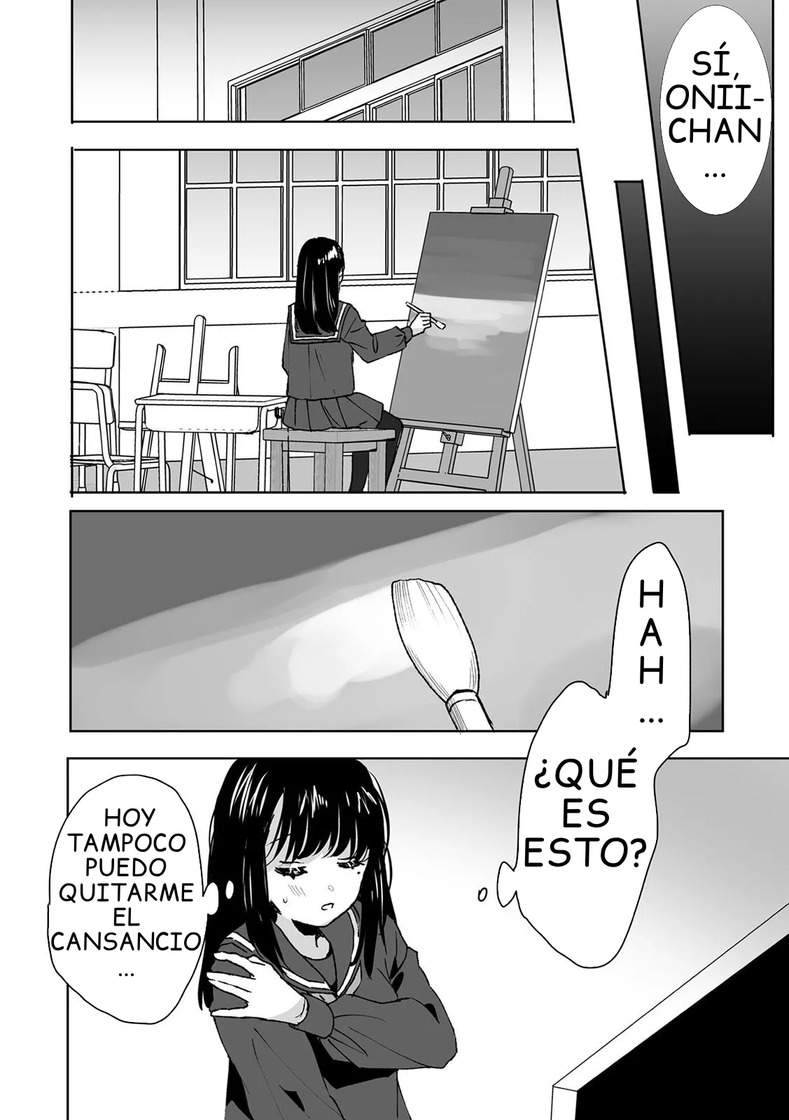 Onii-chan no Katachi Shojo Ana de Oboeyou ne ~ Shiranumani Saimin Kaihatsu Sareru Gimai 3 | Entrenando a mi Hermanastra Hipnotizada 3 page 9 full