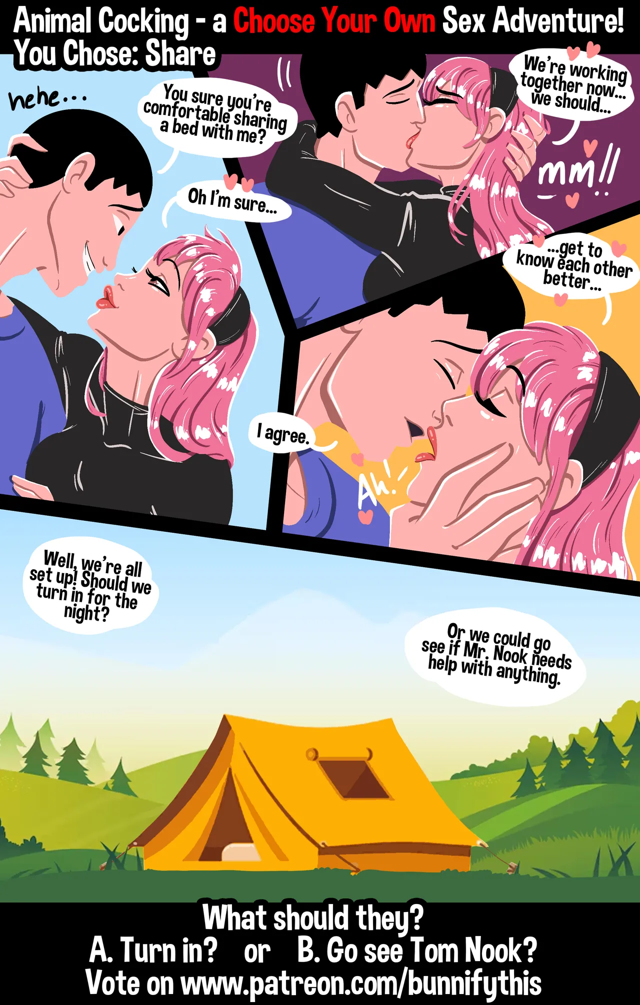 Animal Cocking CYOA page 11 full