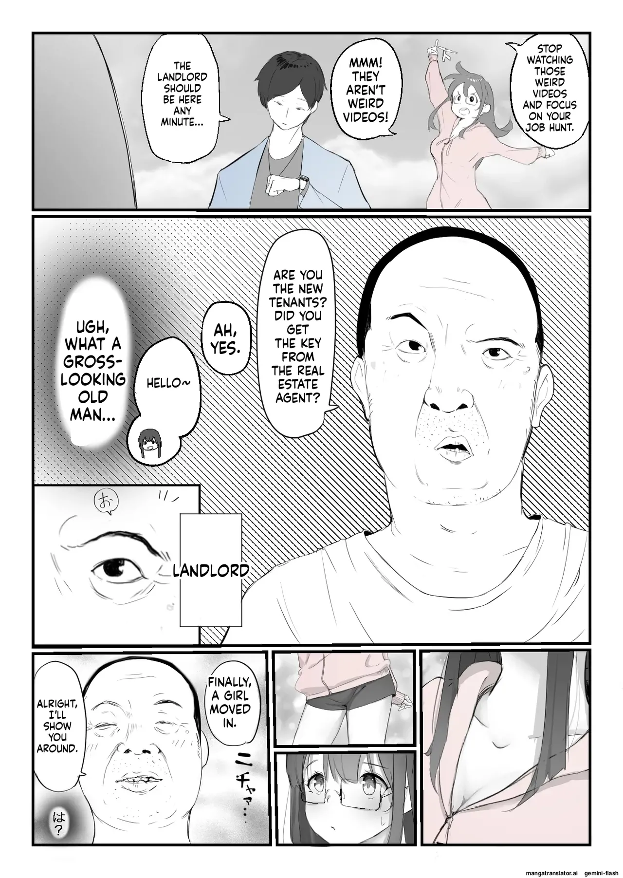 Yasui Share House de Kanojo ga Nerawareru Hanashi page 4 full