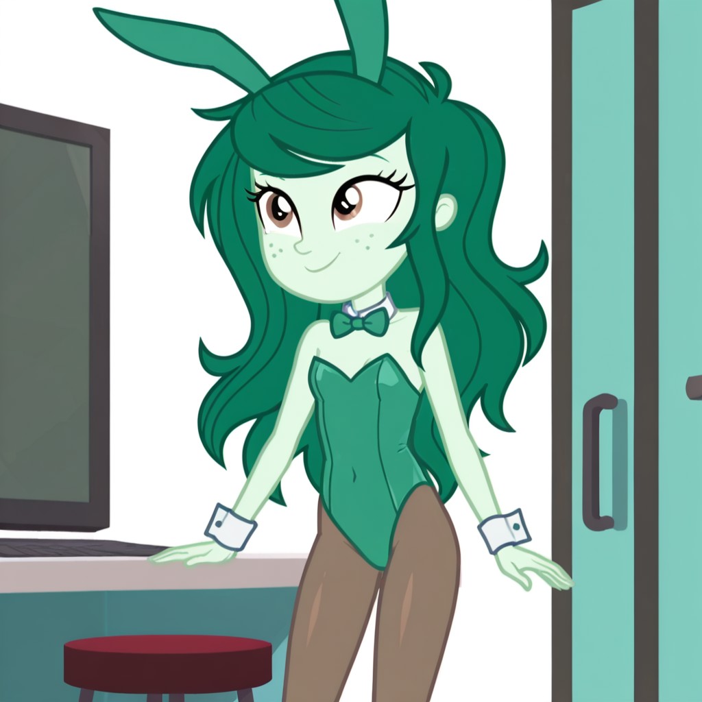 Equestria Girls-PLAYBOY Bunny Edition-AI Generated page 12 full