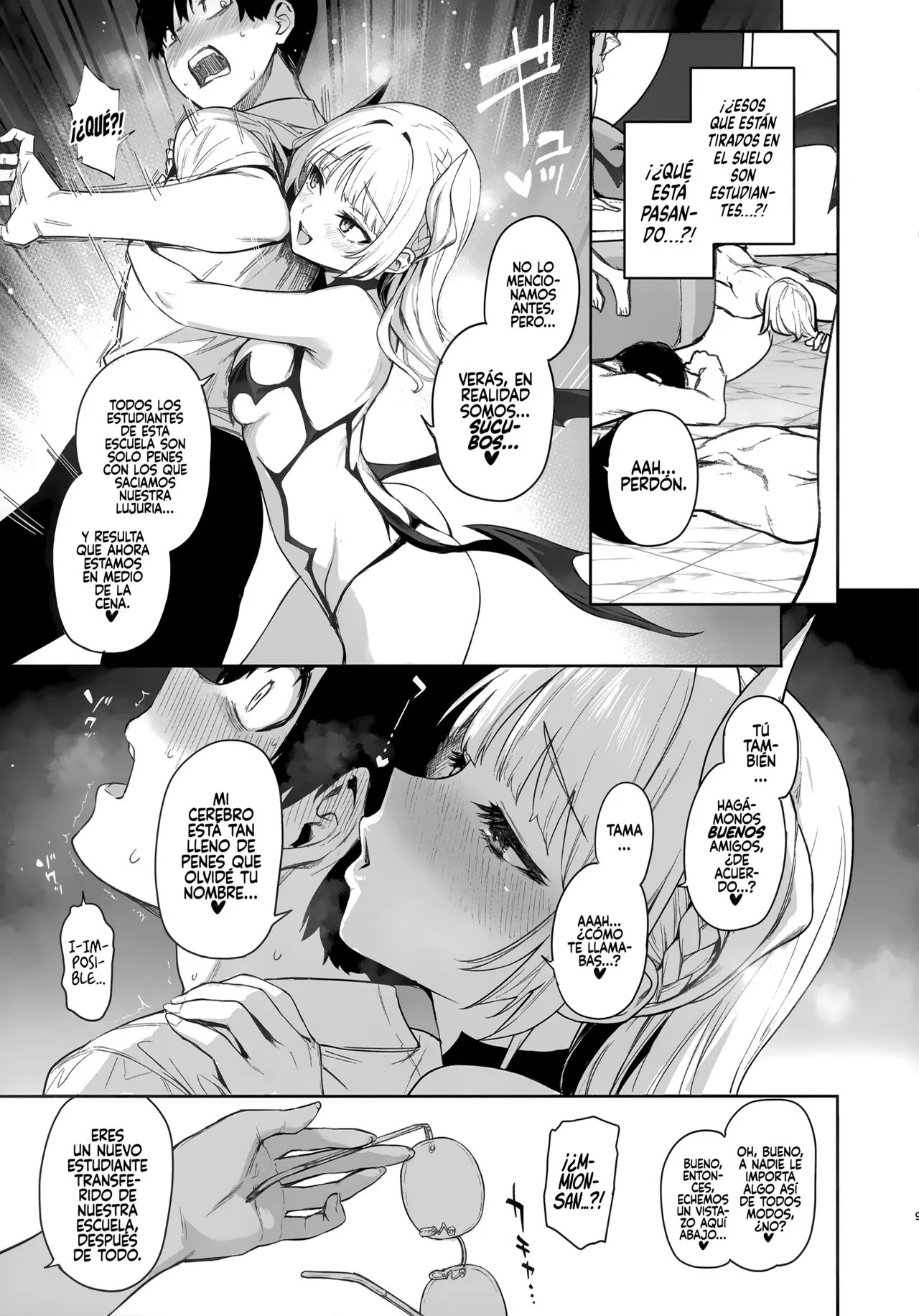 Succubus Seitokai Shiko Shiko Shikkoubu sin censura page 9 full