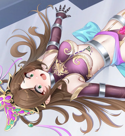 The torture bed just mad for her