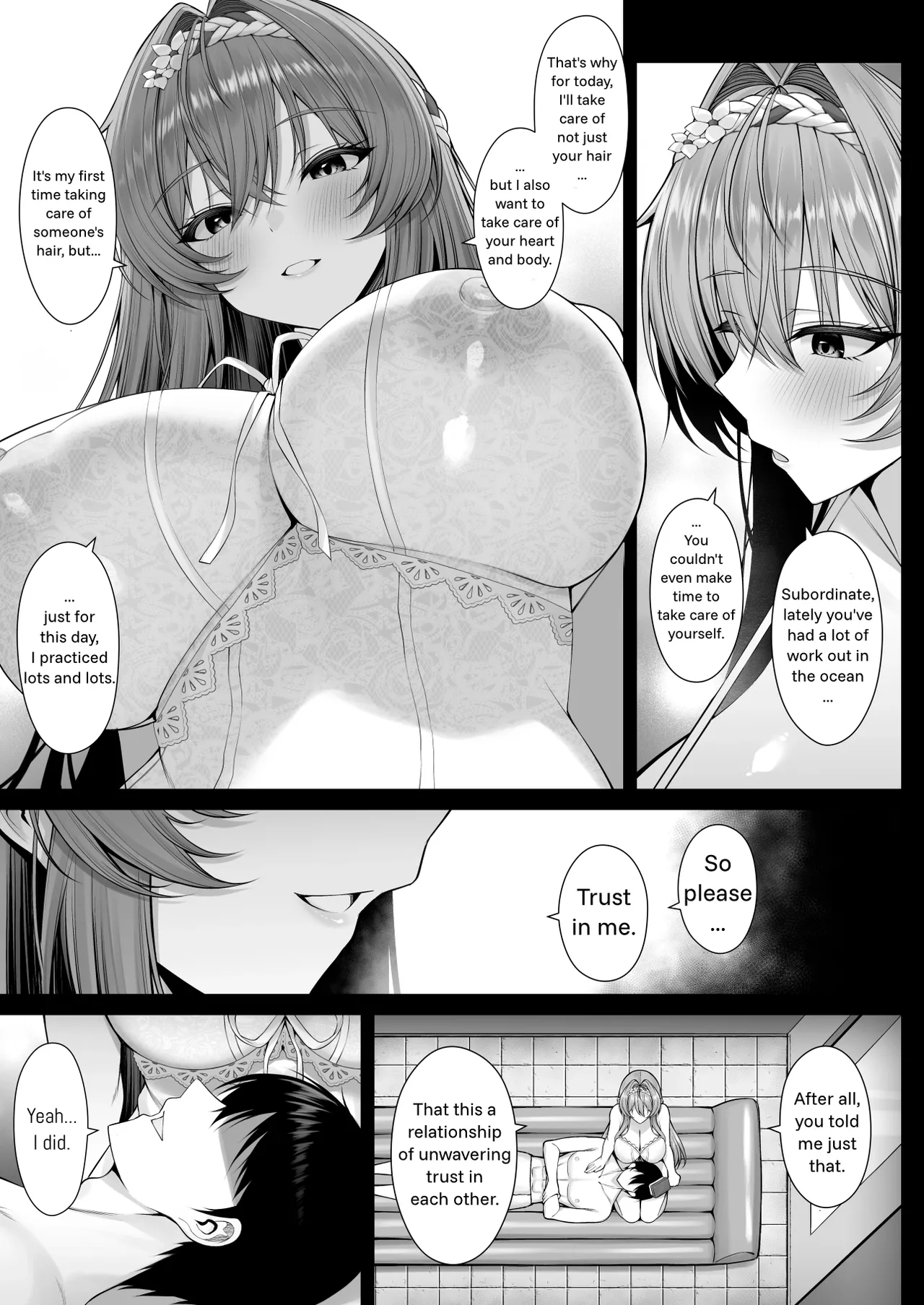 Awa ni Magireta Koigokoro | Love Hidden by Bubbles page 5 full
