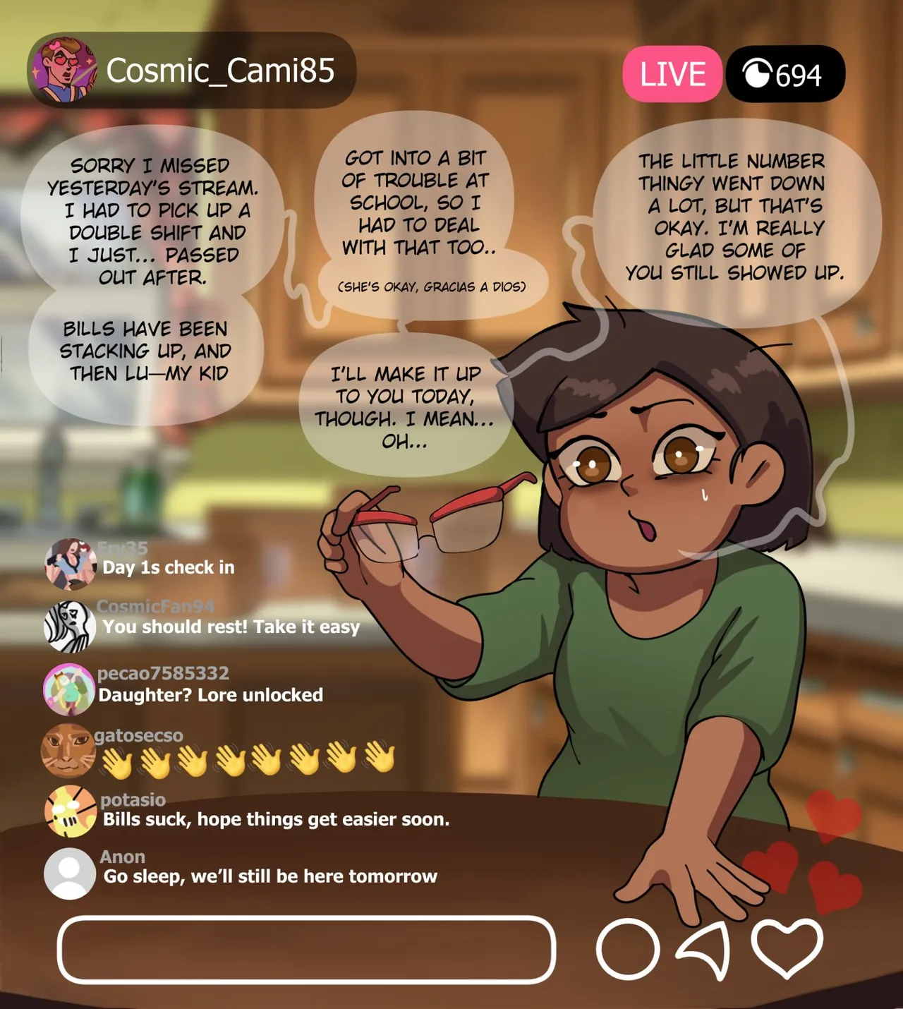 Streamer Camila page 12 full