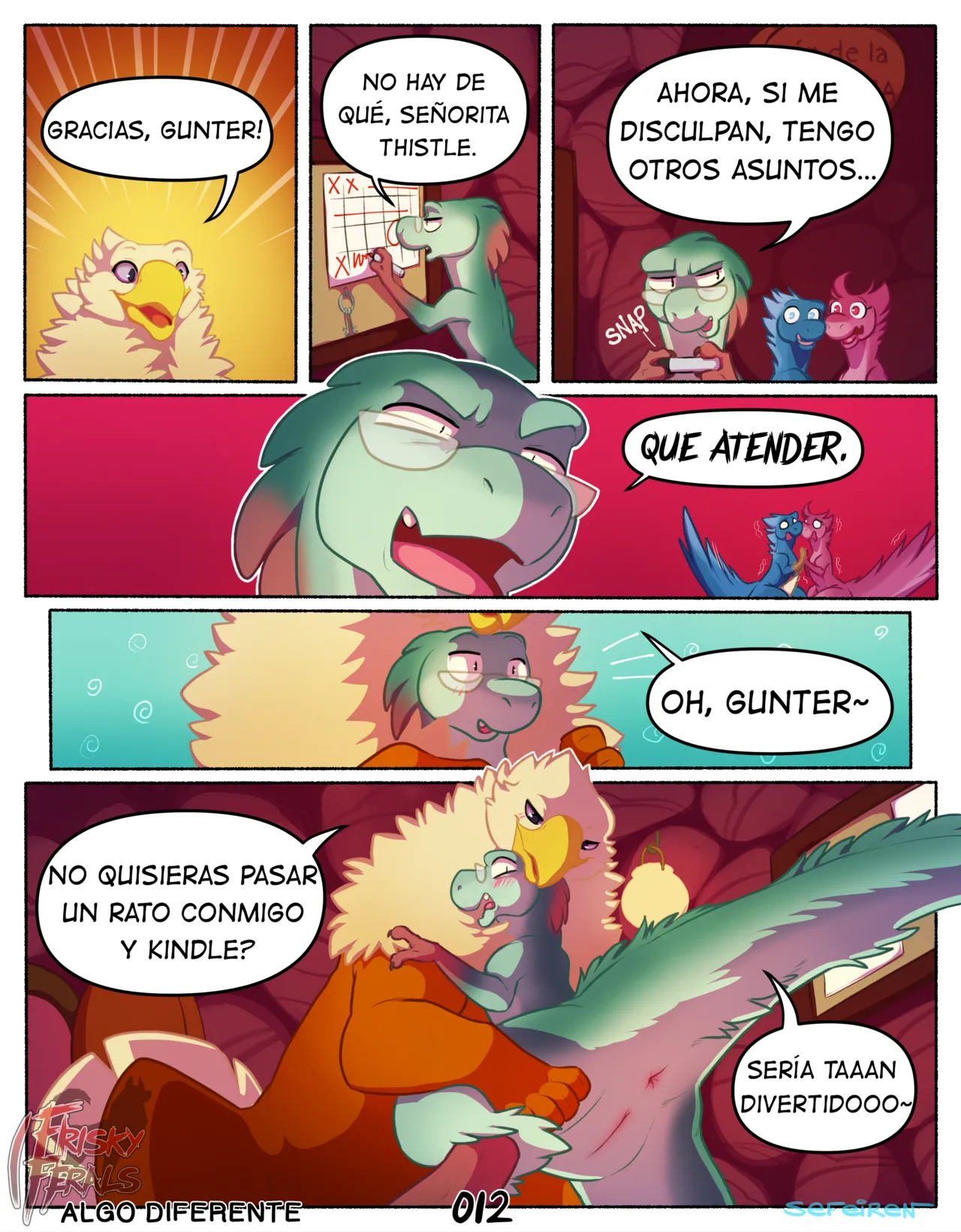 Frisky Ferals - Algo Diferente  +18 page 12 full