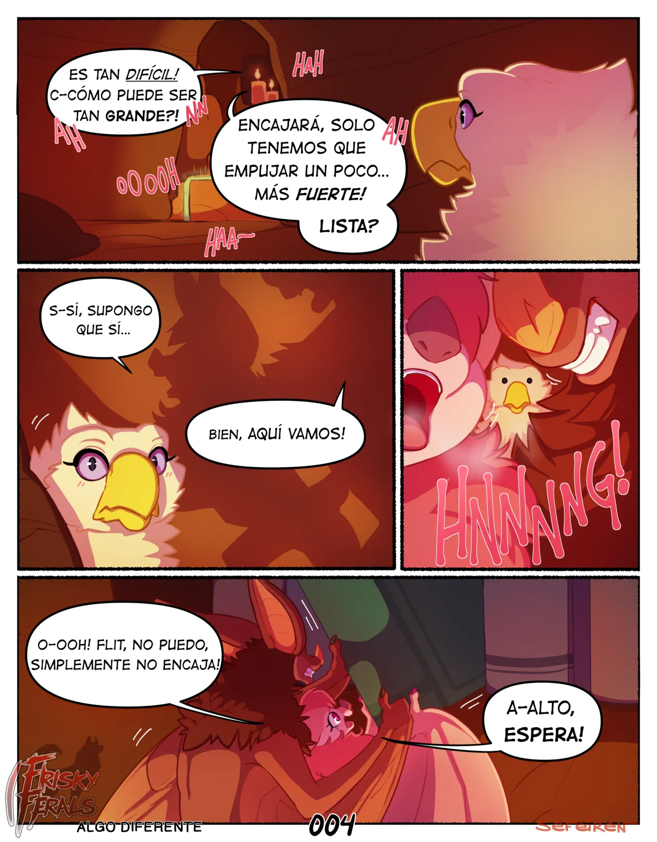 Frisky Ferals - Algo Diferente  +18 page 4 full